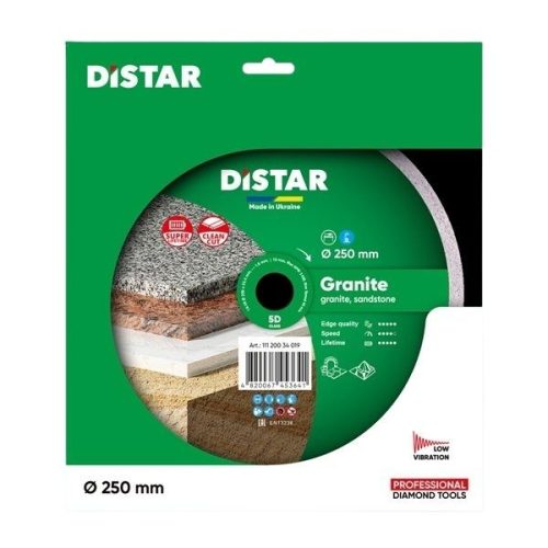 DiStar Granite 10 inch diamond blade for wet cutting and grinding granite