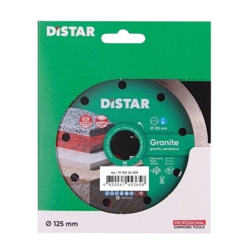 DiStar Granite 5 inch diamond blade for wet cutting and grinding granite