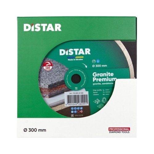 DiStar Granite Premium 12 inch diamond blade for wet cutting granite and hard stone