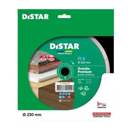 DiStar Granite Premium 9 inch diamond blade for wet cutting granite and hard stone