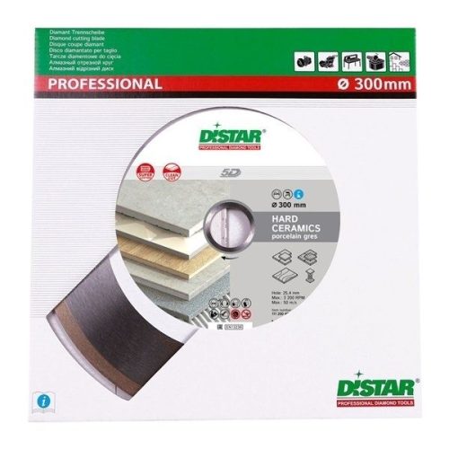 DiStar Hard Ceramics 14 inch diamond blade for wet cutting ceramic tile and porcelain gres