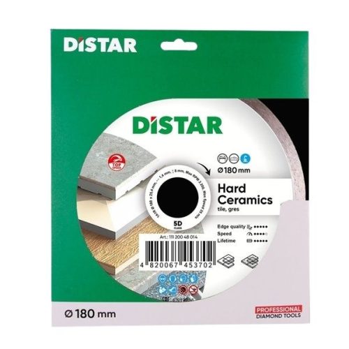 DiStar Hard Ceramics 7 inch diamond blade for wet cutting ceramic tile and porcelain gres