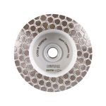 DiStar Hard Ceramics DGM 4″ curved cup wheel for dry grinding porcelain gres
