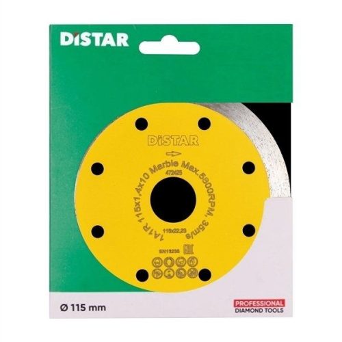 DiStar Marble 4.5″ diamond blade for wet cutting marble and natural stone