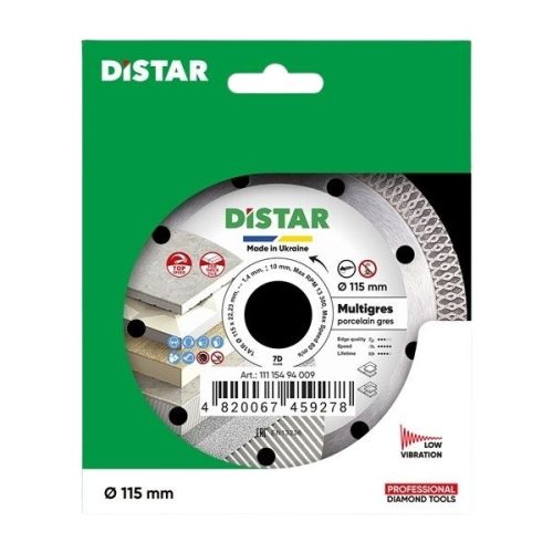 DiStar Multigres 4.5″ diamond blade for cutting porcelain gres and ceramic tile