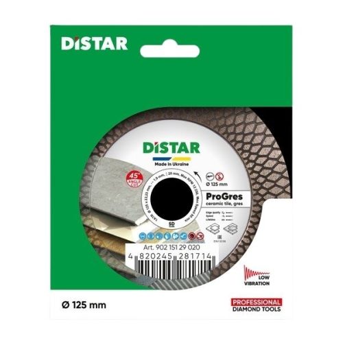 DiStar PRO Gres 5″ diamond blade for cutting and grinding ceramic tile and porcelain gres