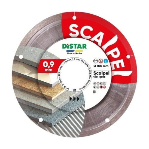 DiStar Scalpel diamond blade for dry cutting porcelain stoneware