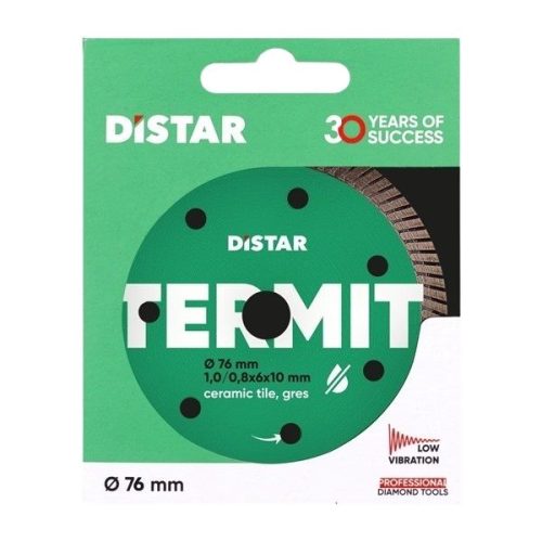 DiStar Termit compact turbo diamond blade for dry cutting porcelain stoneware