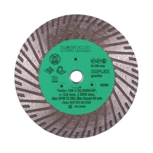 DiStar Turbo Duplex diamond tool for cutting and grinding granite and marble