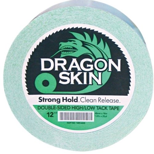 Dragon Skin double coated masking tape for hanging sheeting
