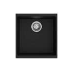 DuraGranit Single Bowl Granite Sink Black Sand