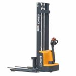 EKKO EB13E-138 electric straddle stacker for warehouse handling