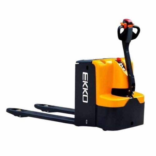 EKKO EP20E electric walkie pallet jack for warehouse handling