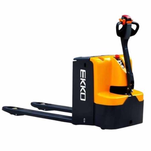 EKKO EP25E electric walkie pallet jack for warehouse handling