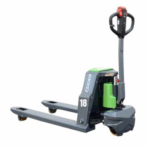EKKO EPC18Li full-powered lithium pallet jack for warehouse material handling