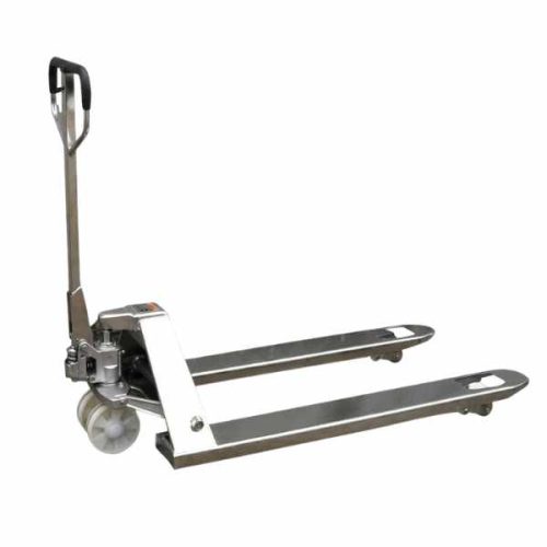 EKKO A25G galvanized steel manual pallet jack for industrial material handling