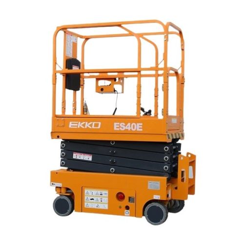 EKKO ES40E scissor aerial work platform for lifting and product movement