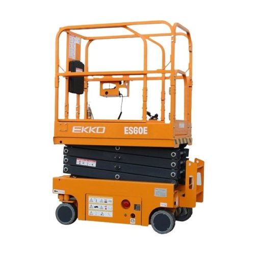 EKKO ES60E scissor aerial work platform for lifting and product movement