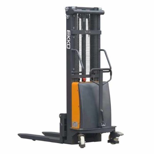 EKKO EA15C semi-electric fork-over stacker for warehouse handling
