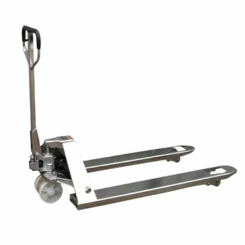 EKKO A25S stainless steel manual pallet jack for hygienic material handling