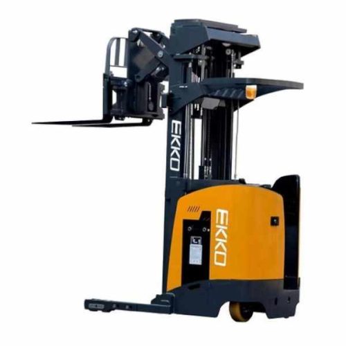 EKKO EK18RR stand-up narrow aisle reach truck for warehouse handling
