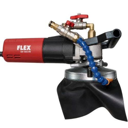 Flex Wet Polisher LW 1509 for concrete and natural stone grinding