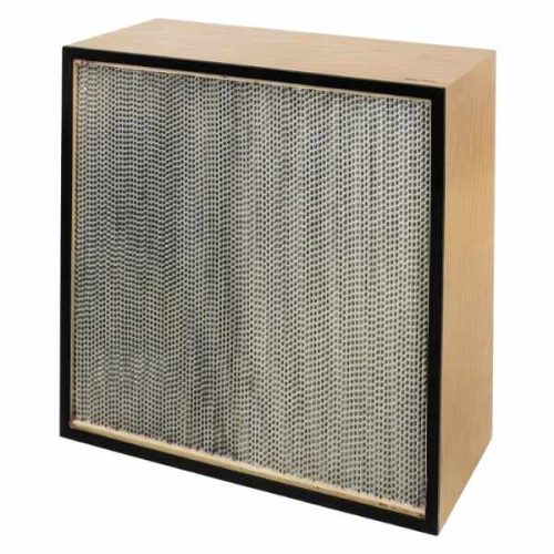Gasket Sealed Wood HEPA Filter for air filtration systems