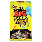 Grab And Go Big Sour Patch Candies in reception box