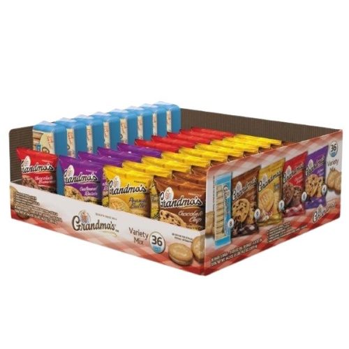 Grandma Cookie Variety Box with assorted cookie flavors