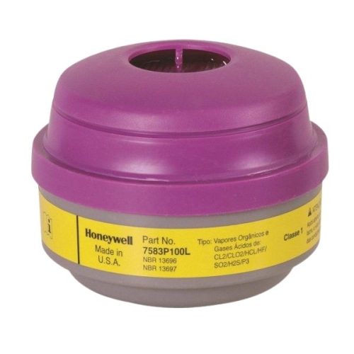Honeywell North 7583P100L organic vapor acid gas cartridge filter