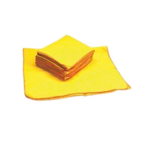 Hospeco yellow treated dust cloth for capturing dust particles