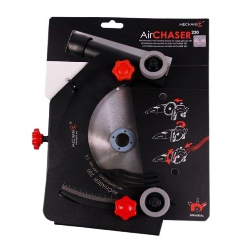 Mechanic AirCHASER 9″ wall chaser attachment for angle grinder cutting