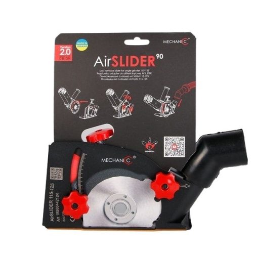 Mechanic AirSLIDER angle grinder sliding attachment for controlled cutting