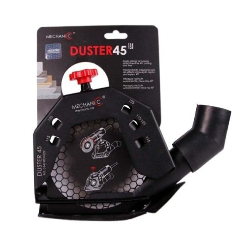 Mechanic DUSTER dust extraction attachment for 45 degree tile cutting