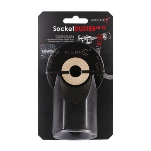 Mechanic SocketDUSTER dust collector for outlet hole drilling in concrete and brick