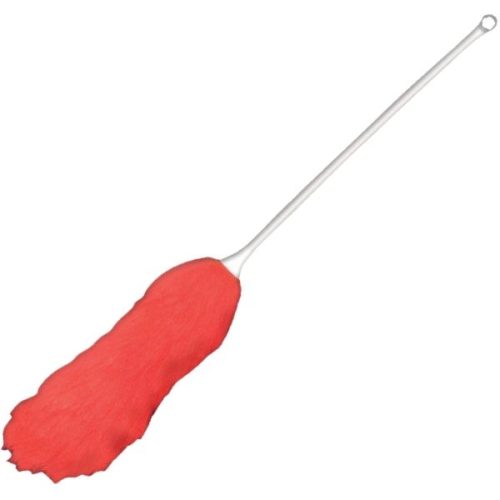 Microfiber and lambswool dusters for floor-to-ceiling dusting