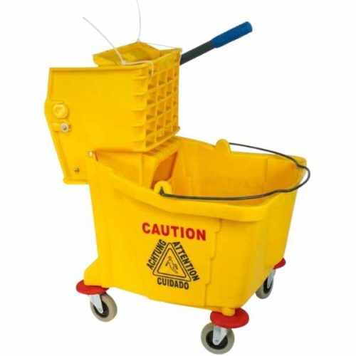 Mop Bucket with Wringer for floor cleaning tasks
