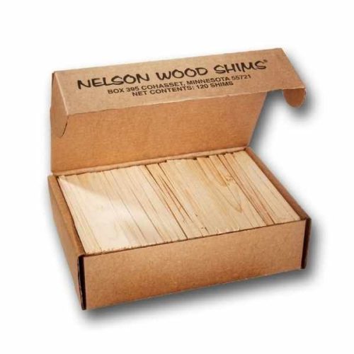 Nelson Wood 8 inch pine shims for leveling granite countertops