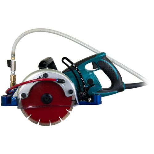 Omega Diamond Blue Ripper Jr Rail Saw for portable and lightweight stone cutting.