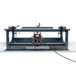 Omega Diamond Sink Ripper manual stone router for safe sink cutting and polishing.