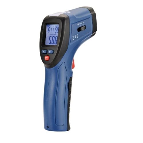 OmniPro T16-200 infrared thermometer with alert for leak detection