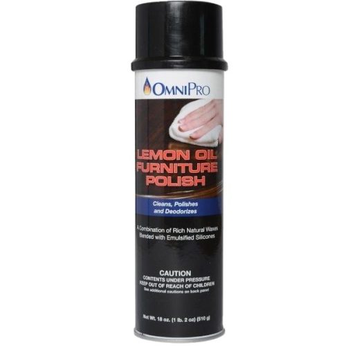 OmniPro lemon oil furniture polish with beeswax