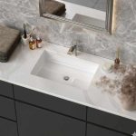 Pelican PL-1647-White ADA porcelain undermount bathroom sink