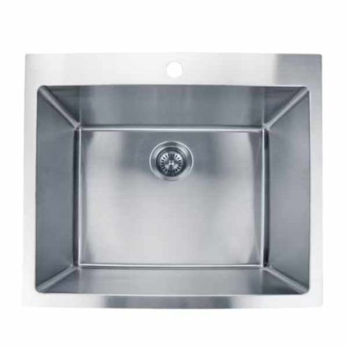 Pelican PL-LS2522-R15-16g stainless steel laundry sink
