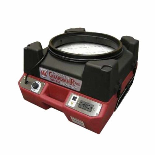 Phoenix R500 compact HEPA system for portable air filtration