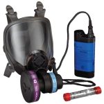 Powerflow powered air purifying respirator for particulate protection