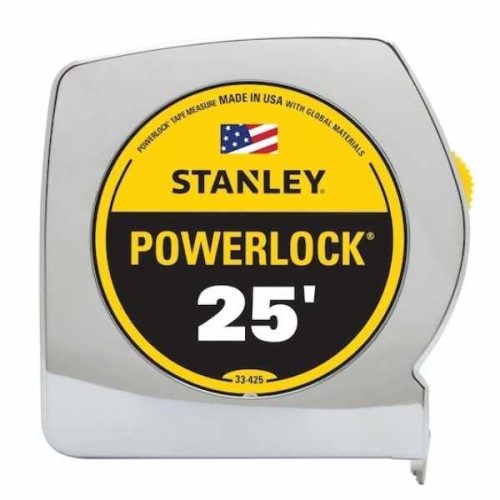 Stanley Powerlock tape measure for measuring and layout tasks