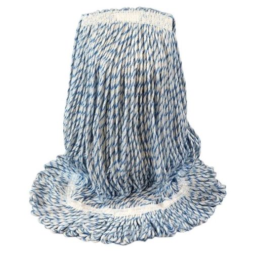 Premier Finish Mop with blue and white rayon blend yarn