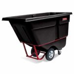 BRUTE rotomolded tilt truck and lids for heavy load transport