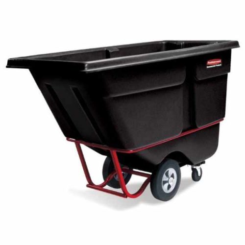 BRUTE rotomolded tilt truck and lids for heavy load transport